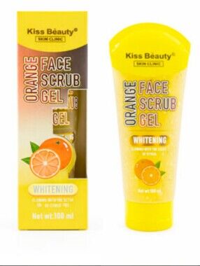 Orange Face Scrub Gel - Yellow